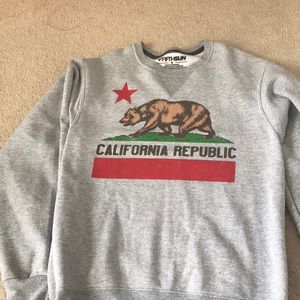 Fifth Sun California Flag Sweatshirt